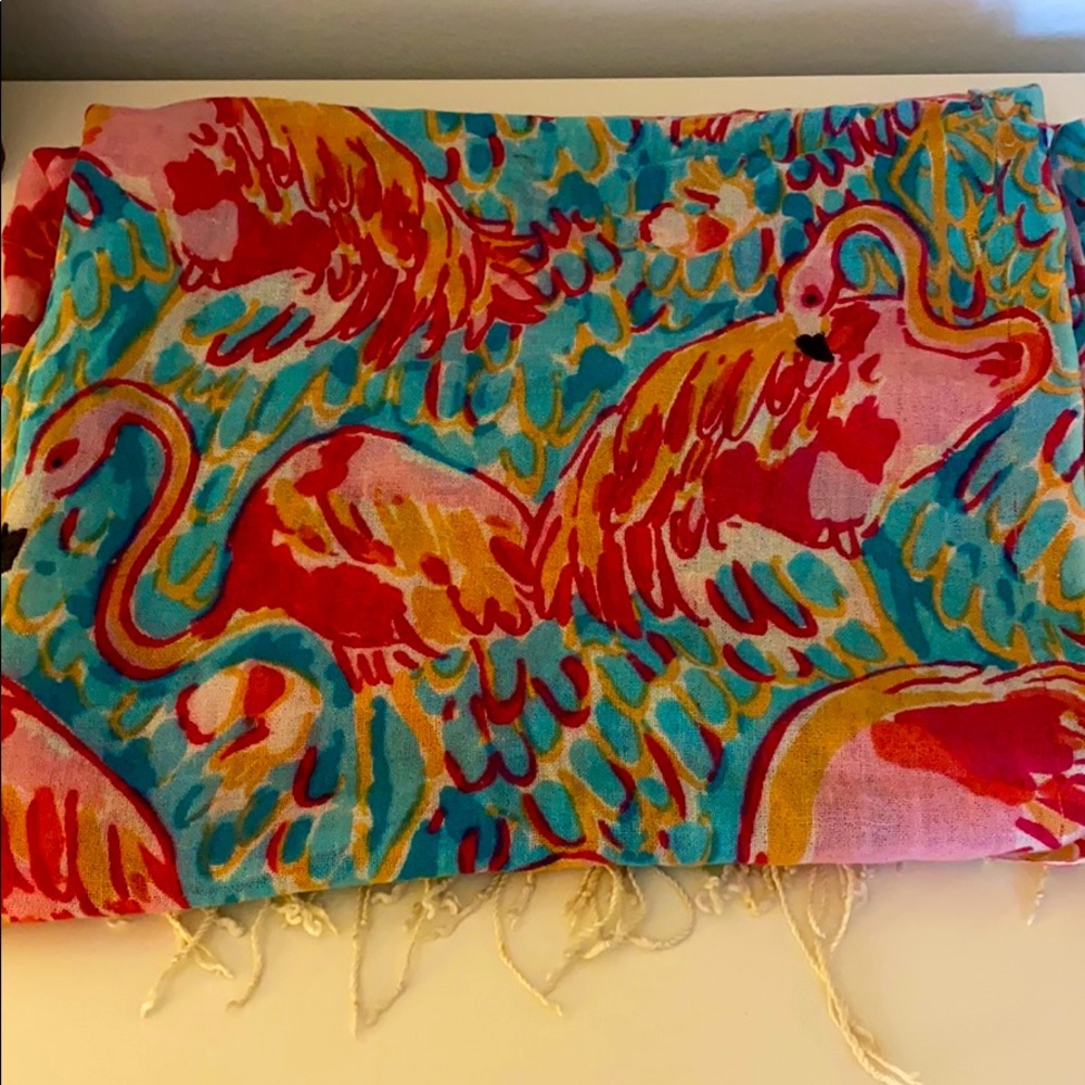 Gorgeous Lilly Pulitzer Cashmere Blend Scarf